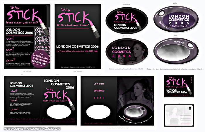 london cosmetics convention materials