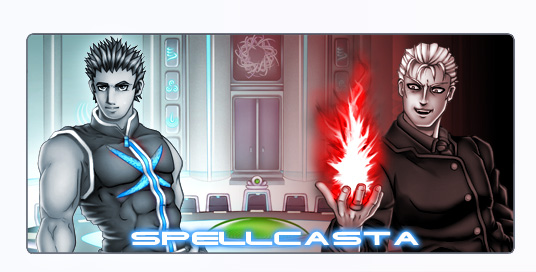 SpellCaster Title Image