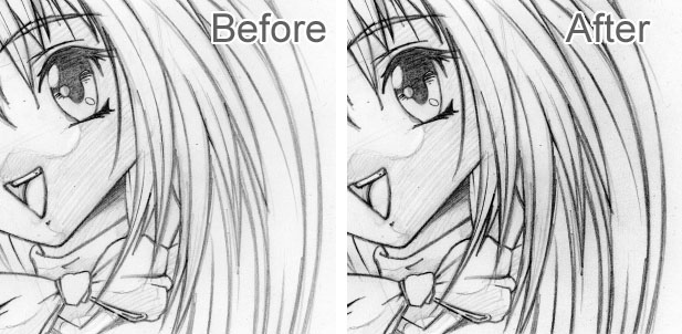 anime tutorial: fig 5: burn tool adjustments